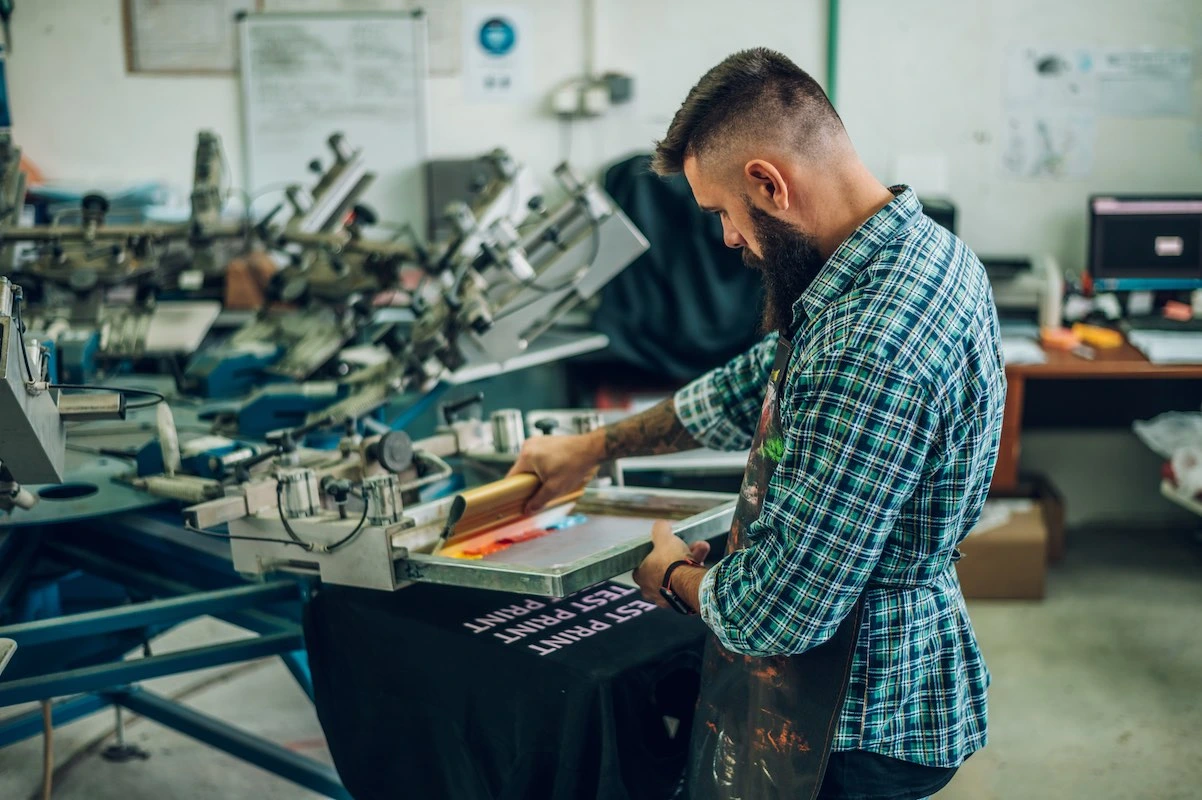Confronto della resa di stampa su una T-shirt personalizzata