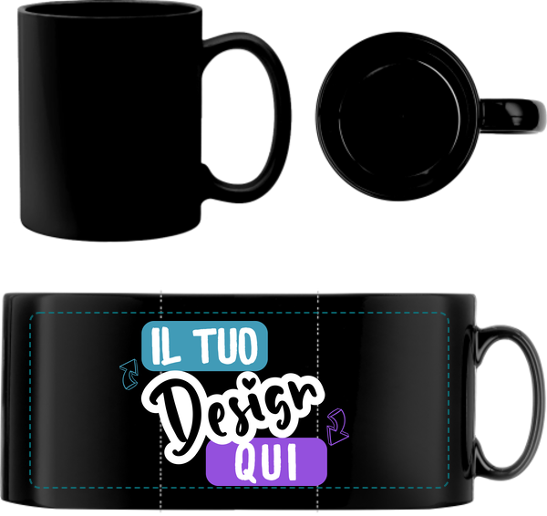 Tazza Fotografica Nera