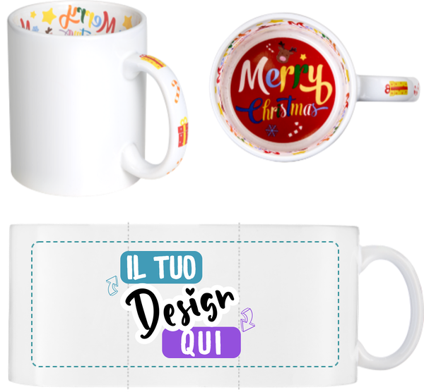 Tazza con Motivo „Merry Christmas“
