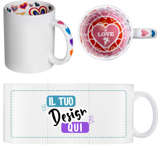 Tazza con Motivo „Love“