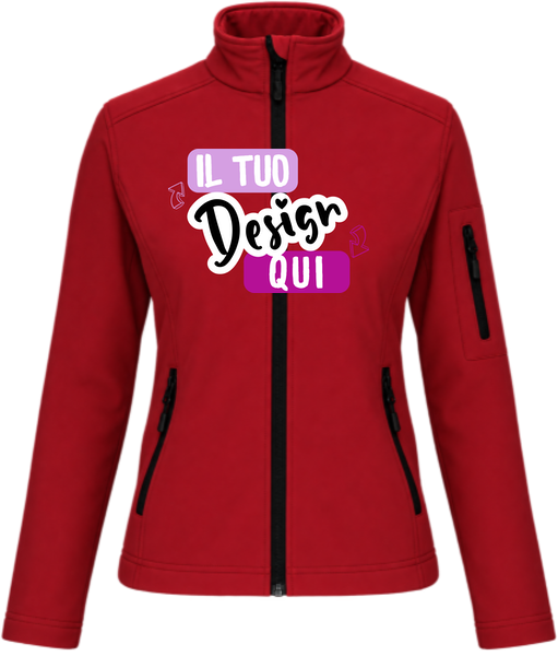 KARIBAN Giacca Softshell da Donna