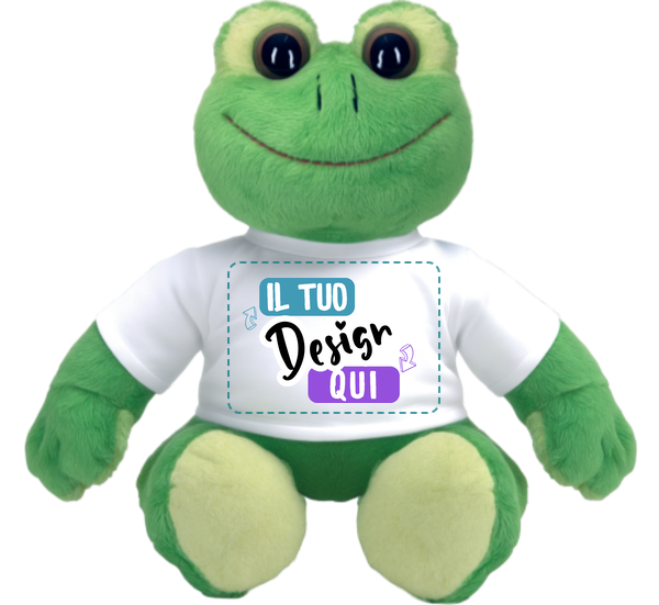 Ranocchio di Peluche Gaia
