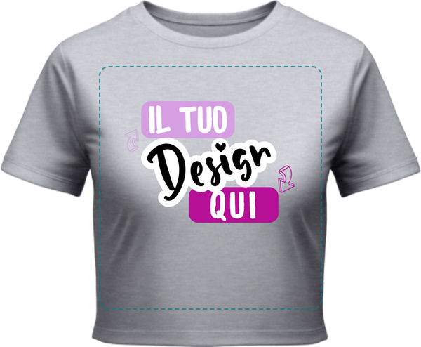 T-Shirt AWDis Corta e Corta in Vita